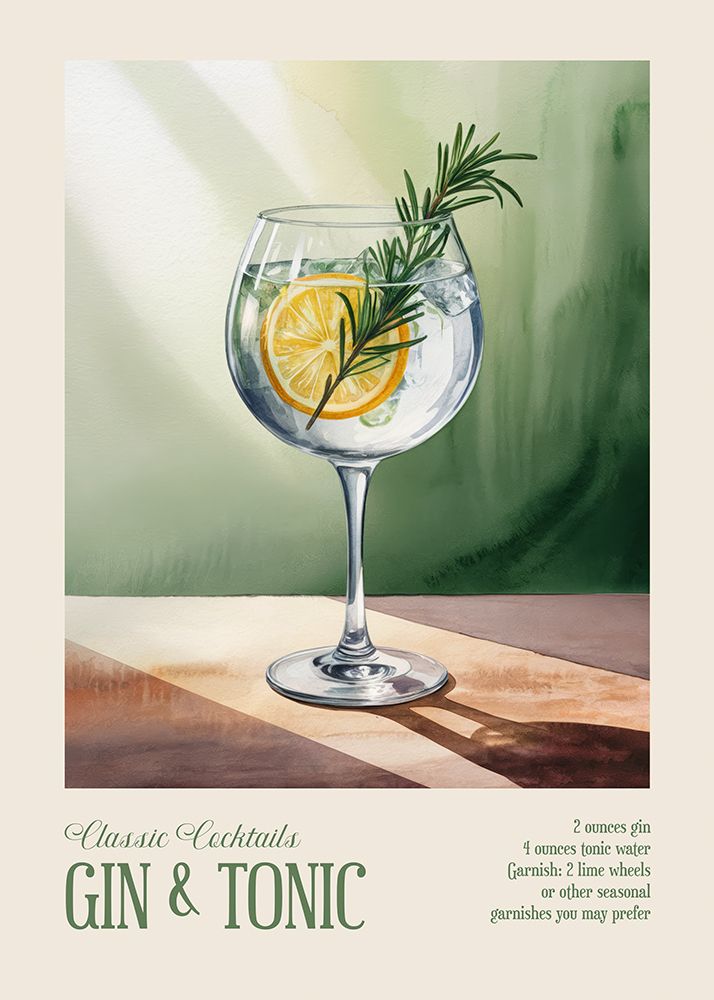 Classic Cocktails - Gin And Tonic