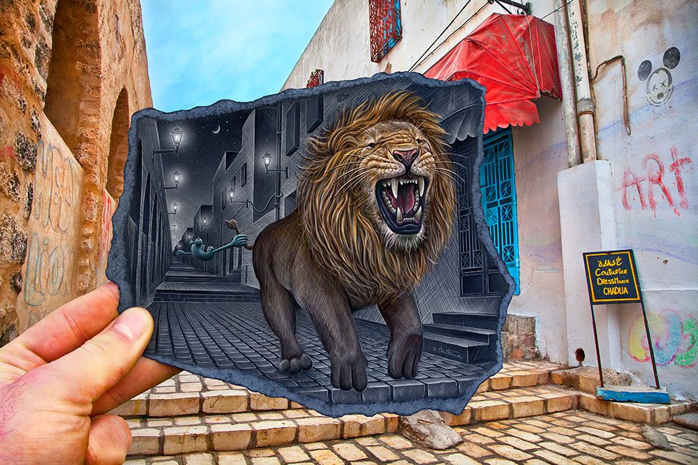 Pencil Vs Camera 63 - Roaring Lion