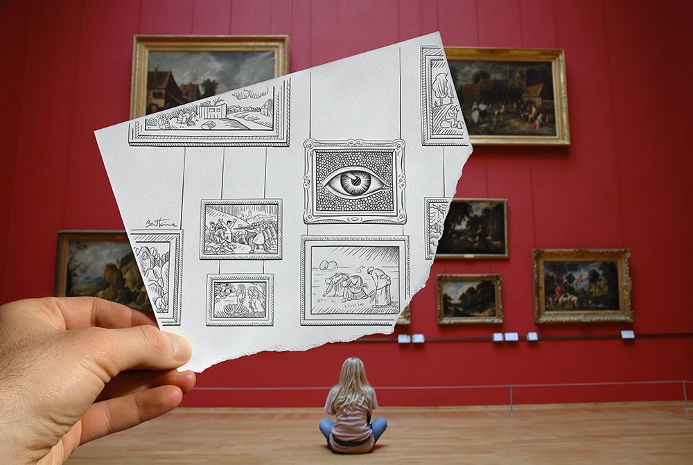 Pencil Vs Camera 7 - The Museum