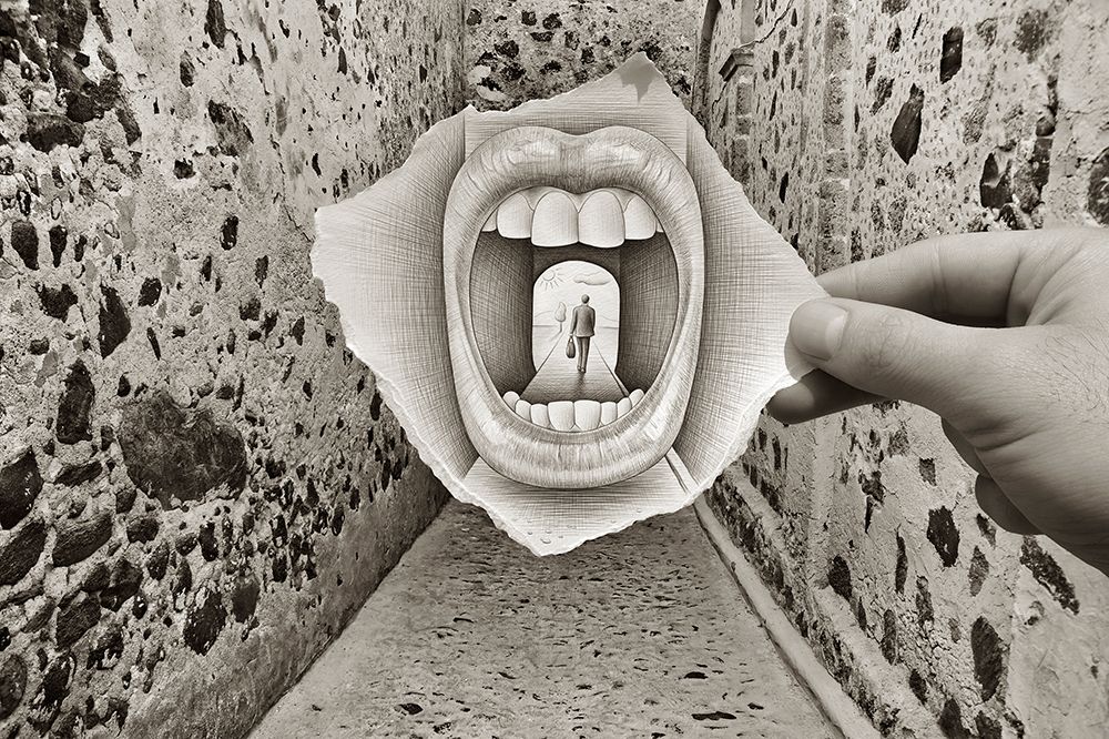Pencil Vs Camera 34 - Big Mouth