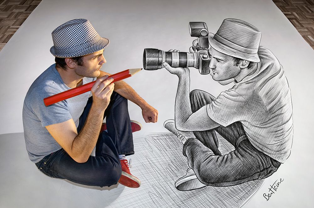 Pencil Vs Camera 73 - Photographer and Illustrator