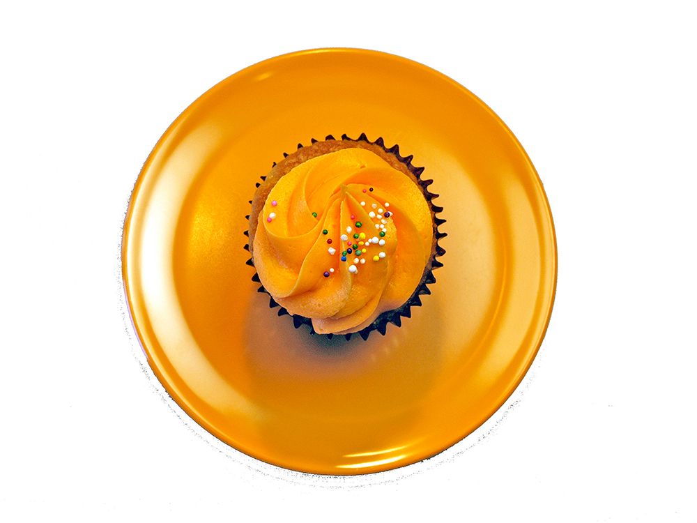 Orange Cupcake 1