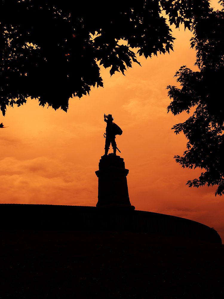 Champlain Statue