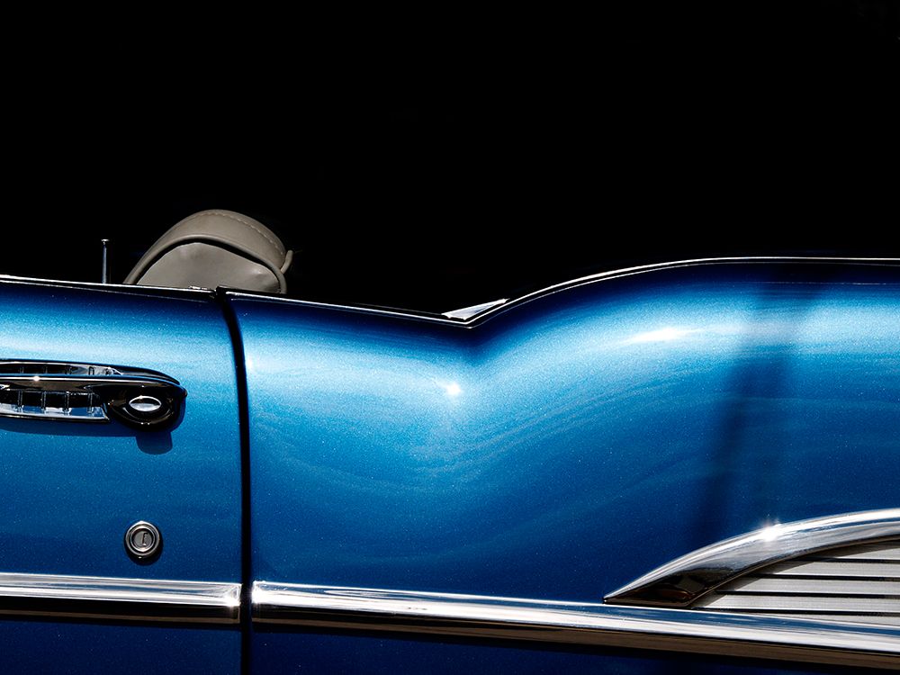 56 Chev Bel Air side view