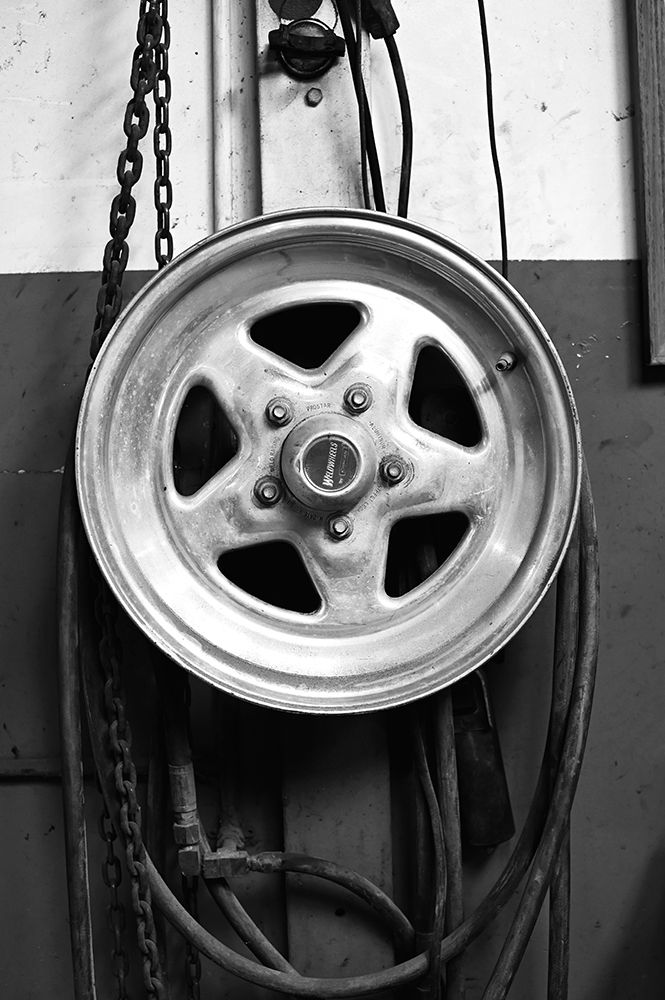 Hanging Spare Wheel