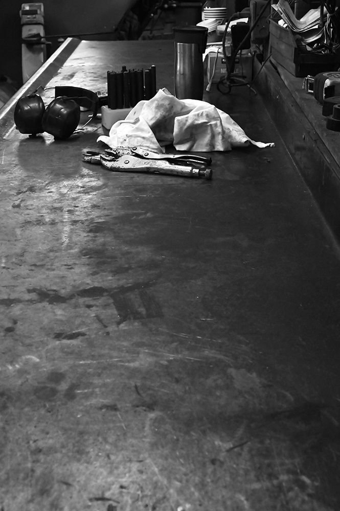 Steel Worktable