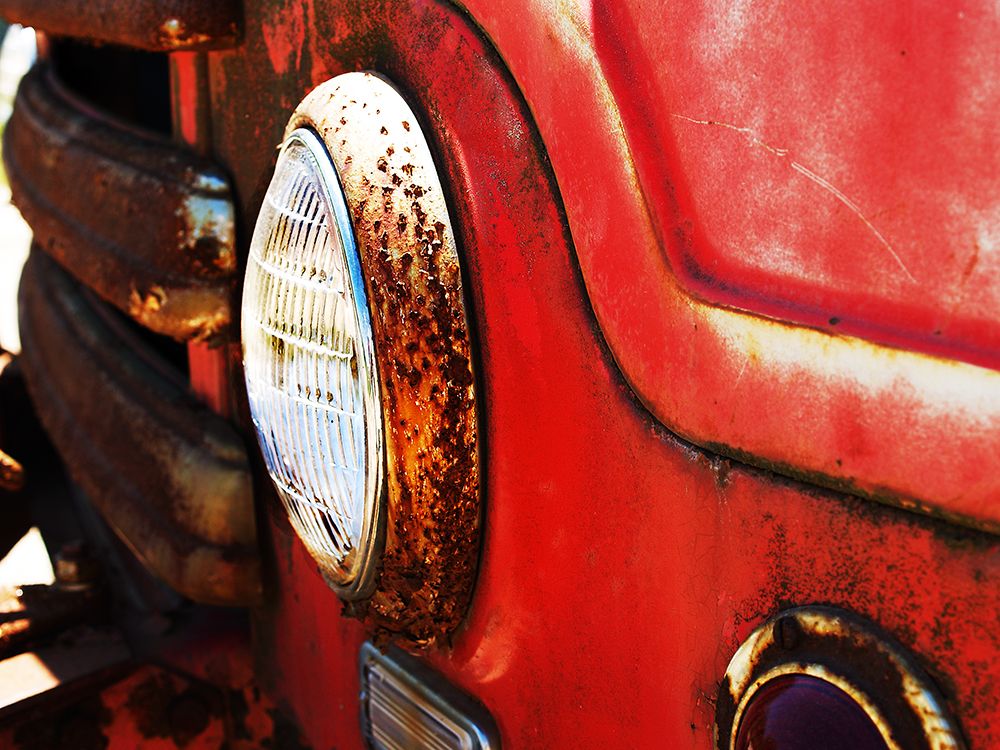 Light Of Vintage Fire Truck