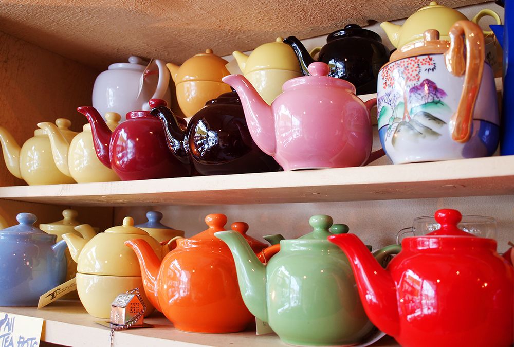 Tea Pots, Thyme and Times Past