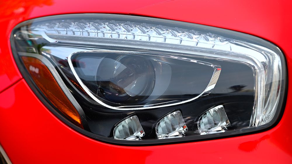 Headlight of a Super Exotic Car