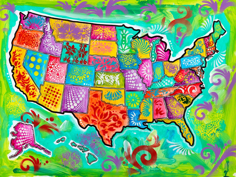 Map of USA