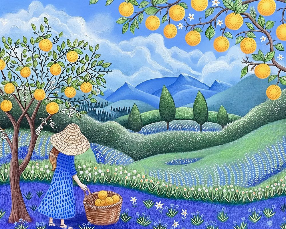 Harvesting Happiness In The Orchard
