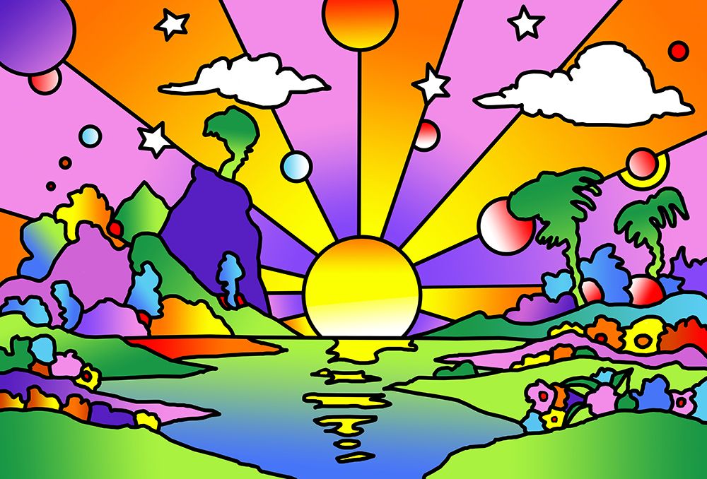 Pop Art Sunrise 1218