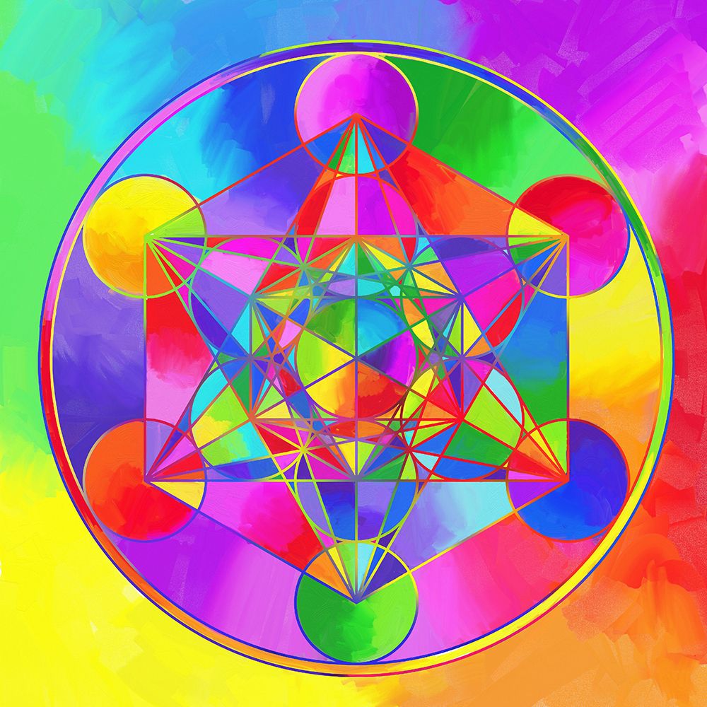 Sacred Geo Metarons Cube