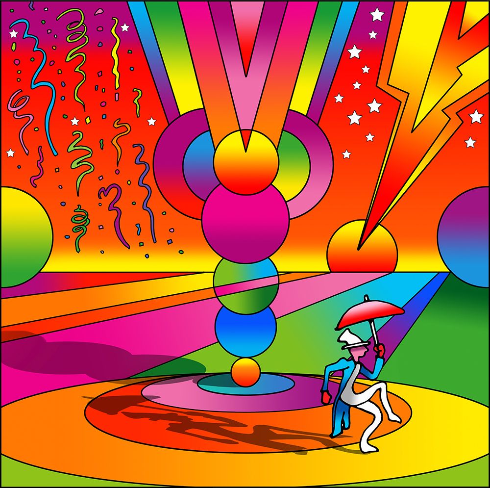 Umbrella Prancer Spheres Landscape