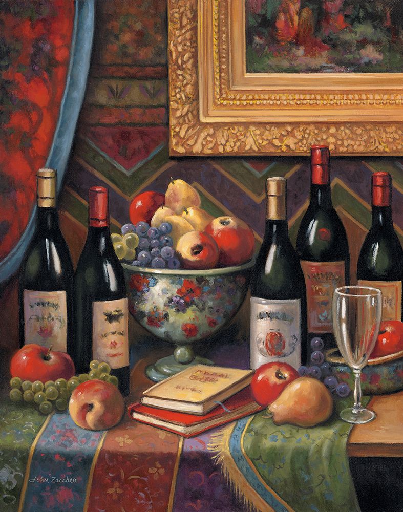 Wine And Floral 2
