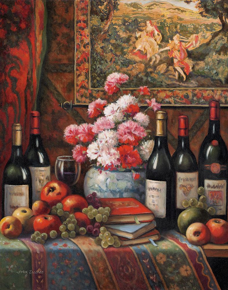 Wine And Floral 4