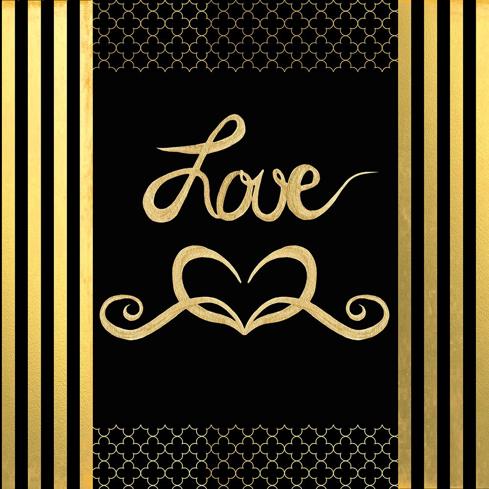 Black And Gold - Feathered Fashion Love