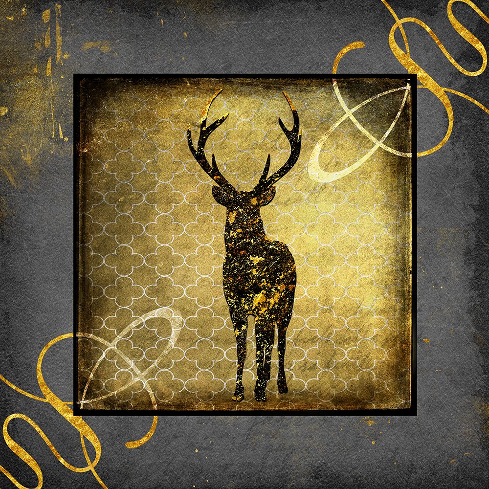 Black And Gold - Stag