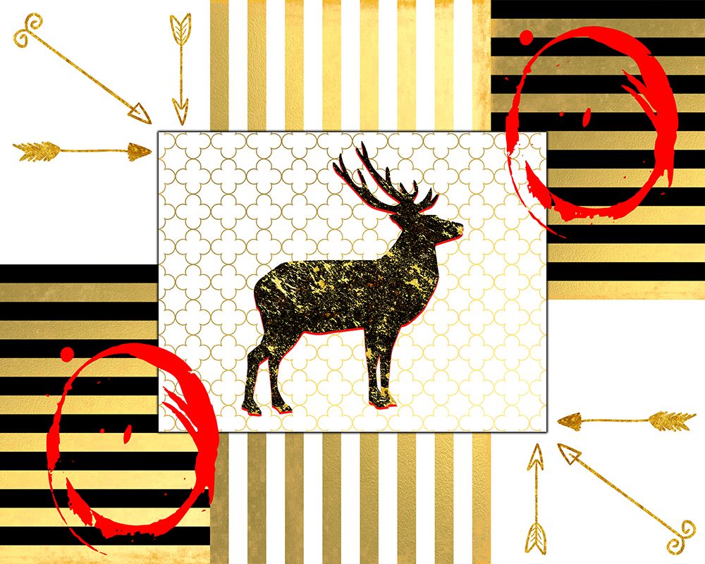 Gold Love Stag Right