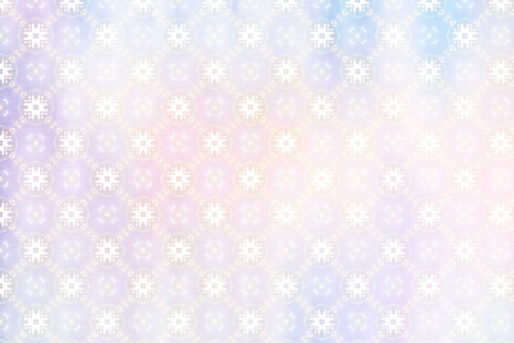 White Spring Blossoms Pattern 03