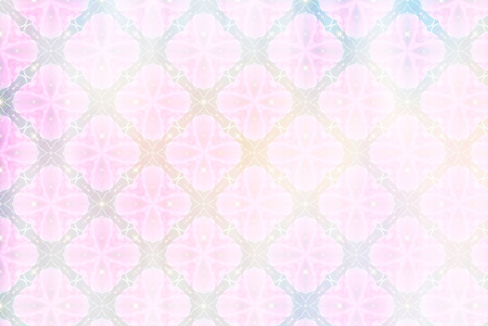 White Spring Blossoms Pattern 04