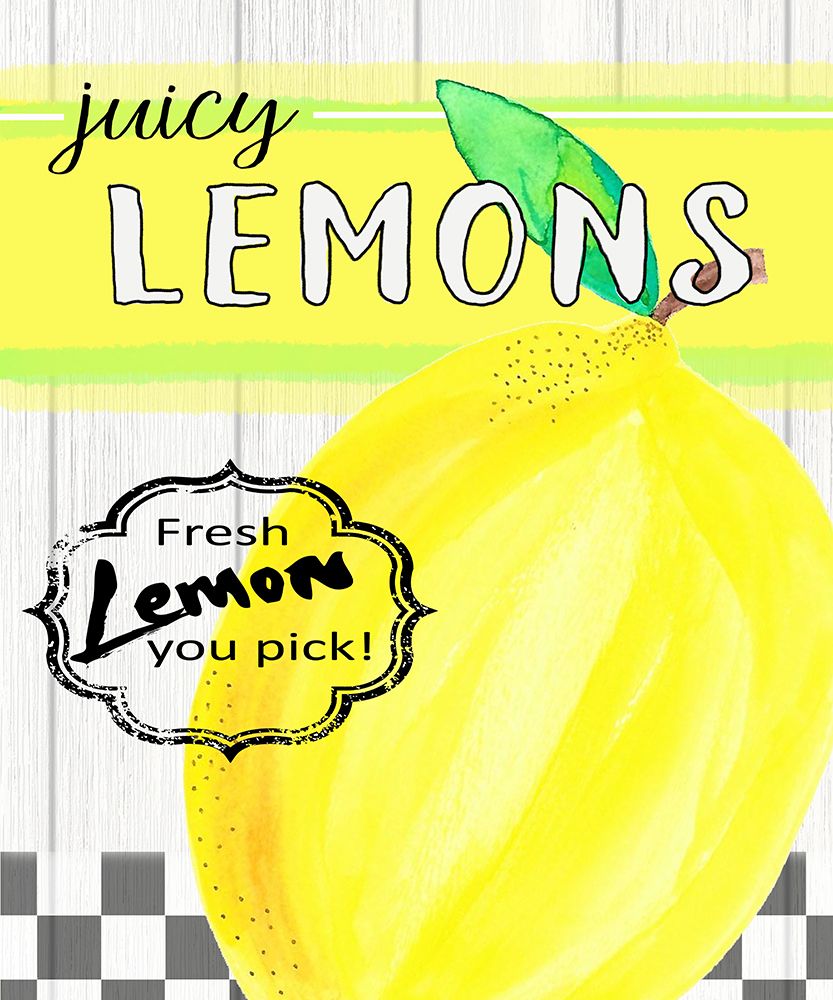 Farm House Lemon vintage sign 1