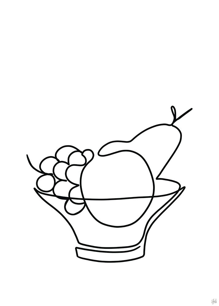 Still Life Fruit Bowl