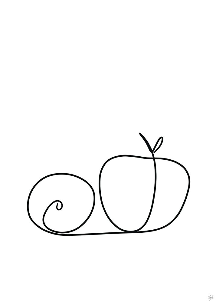 Still Life Lime and Peach