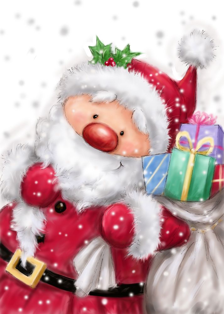 Santa With Sack