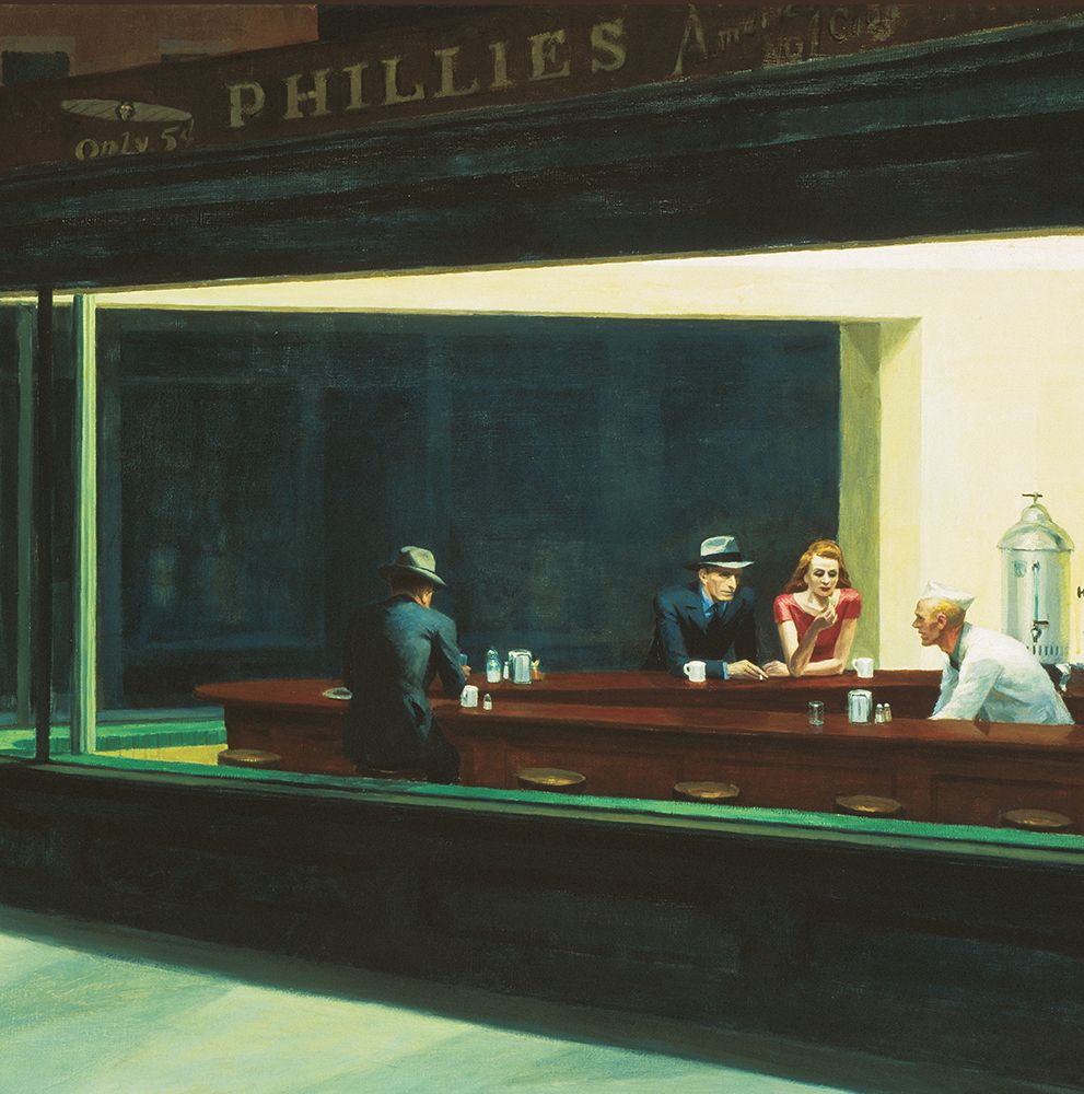 Hopper-Nighthawks-Detail