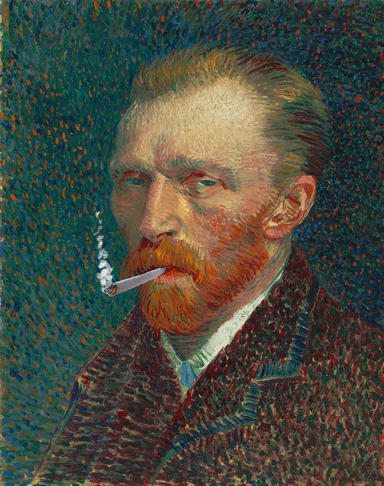 Self Portrait 1 - Vincent Van Gogh - Redux