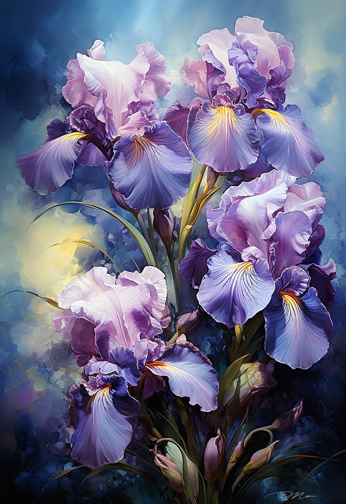 Lunar Irises 2