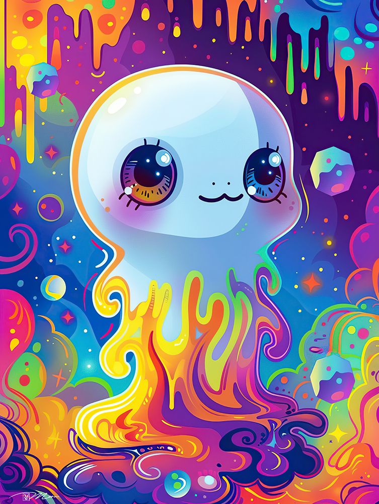 Colorful Ghost