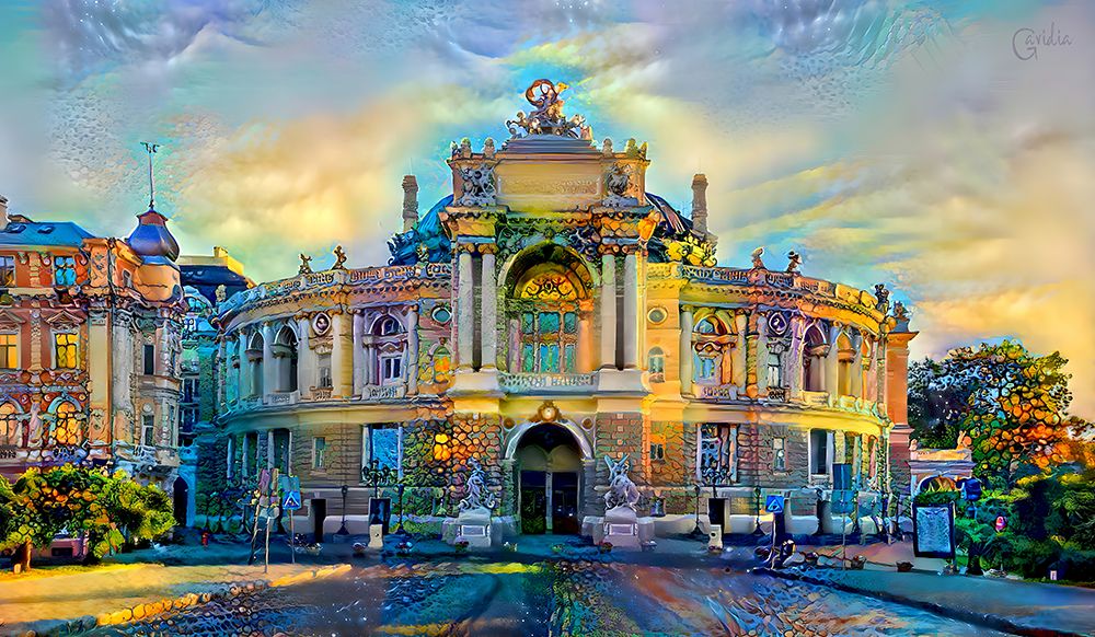 Odessa Ukraine Opera and Ballet Theater
