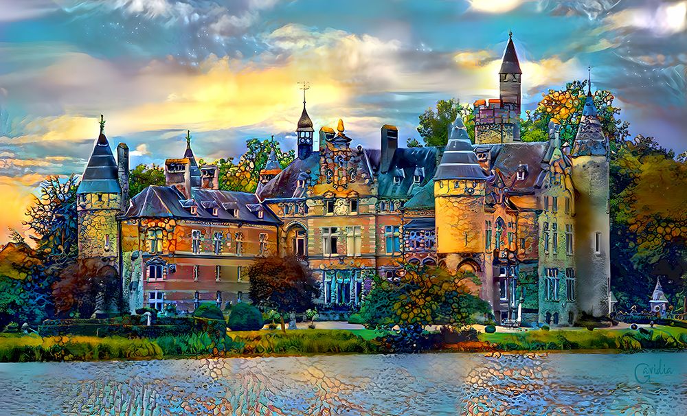 Antwerp Belgium Bornhem Castle