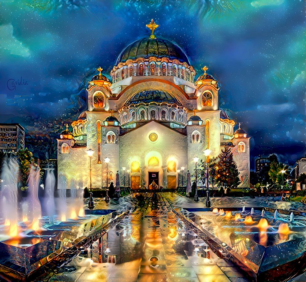 Belgrade Serbia Saint Sava Temple
