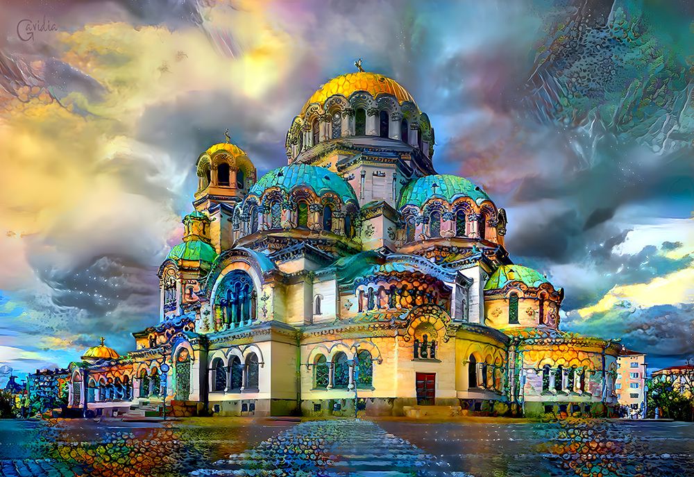 Bulgaria Sofia Alexander Nevsky Cathedral