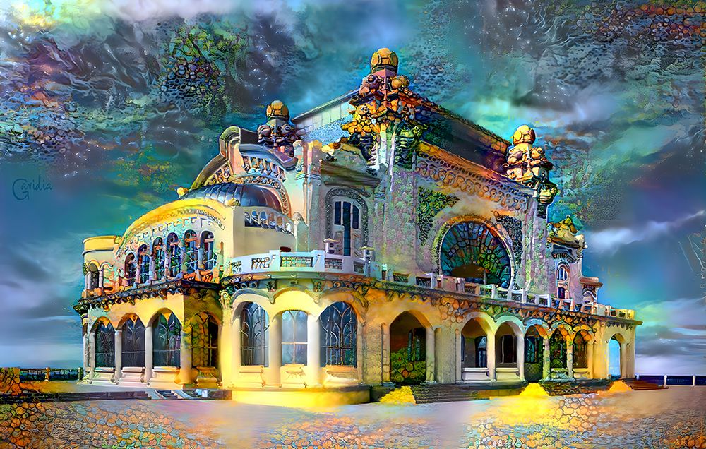 Constanta Romania Casino Promenade