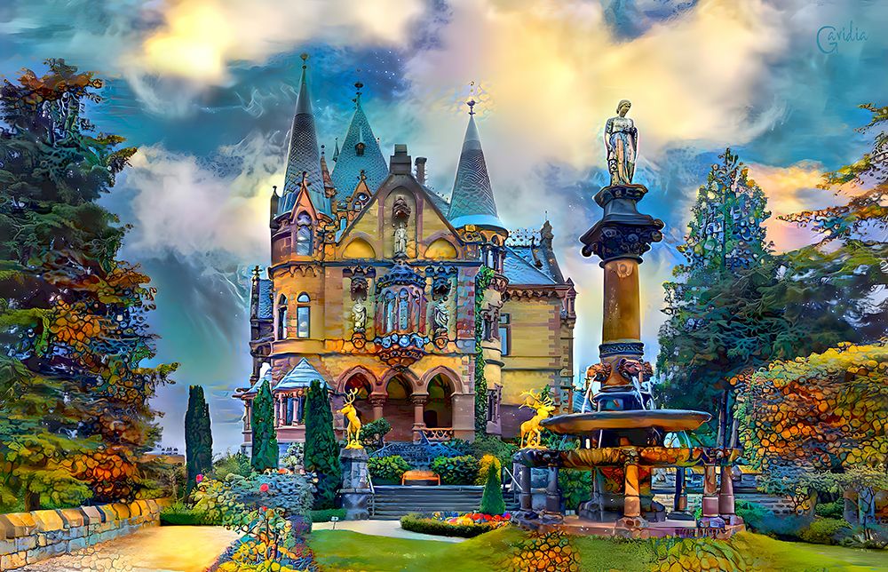 Germany Konigswinter Schloss Drachenburg Castle