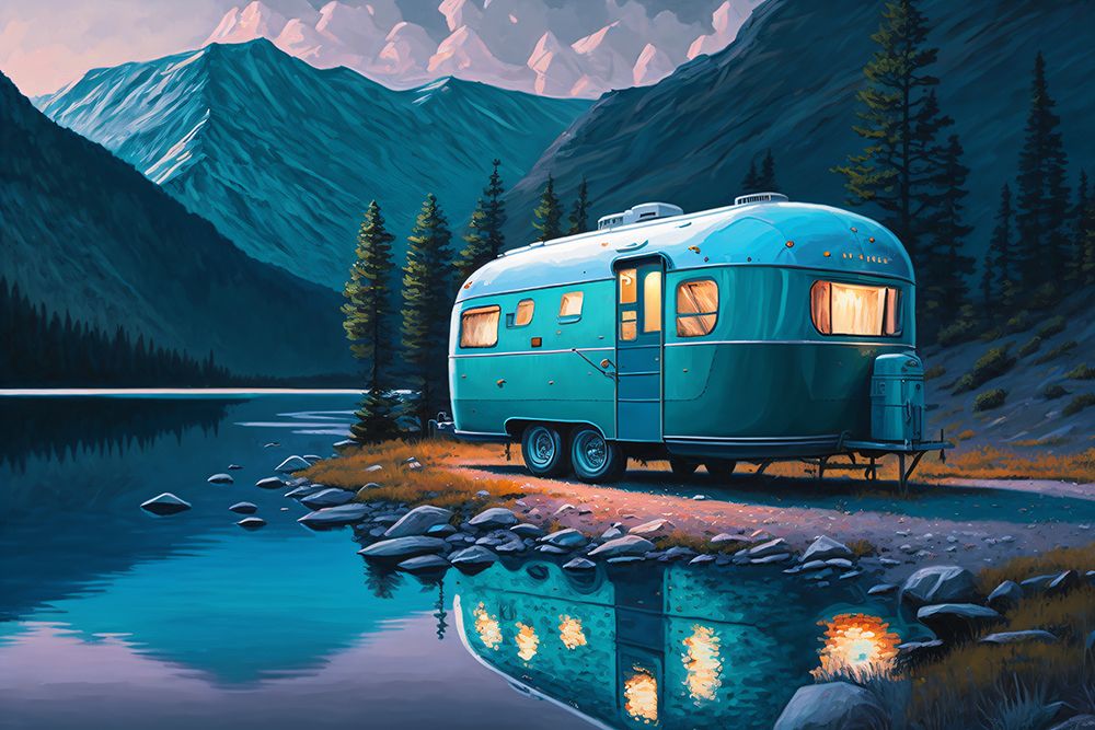 Camper On The Lake 3
