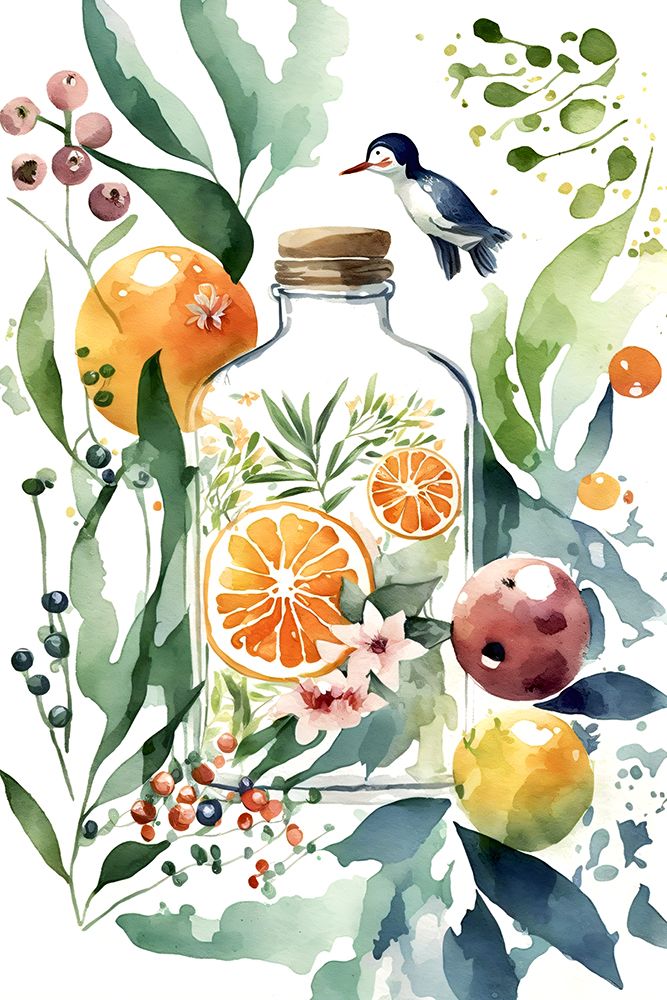 Simplified Fruits And Portraits 14