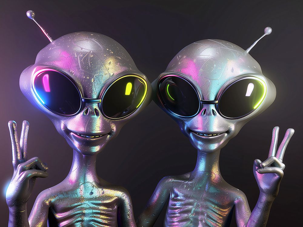 Happy Peace Alien 2