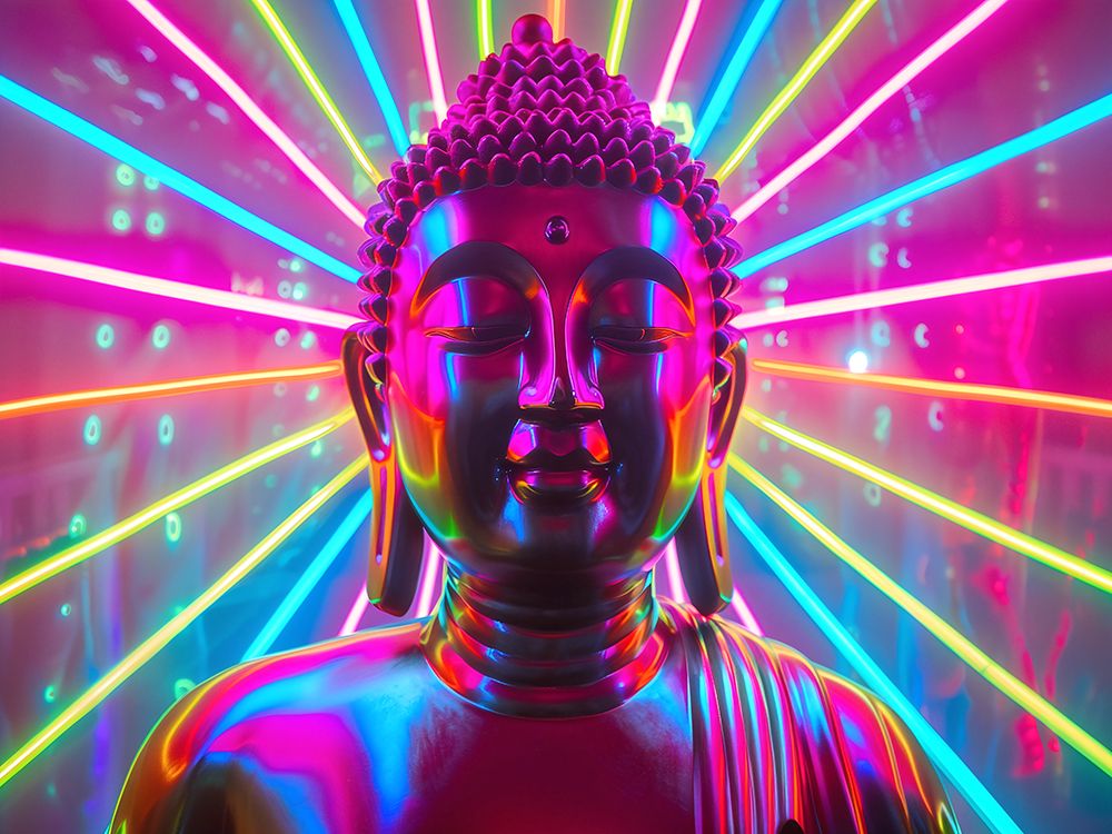 Colorful Buddha 5