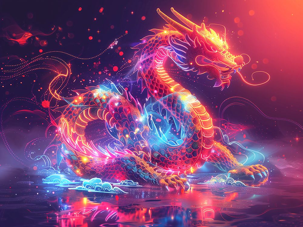 Neon Dragon