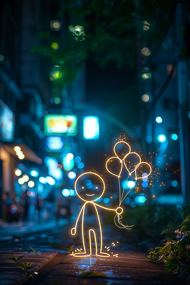 Balloons in the City