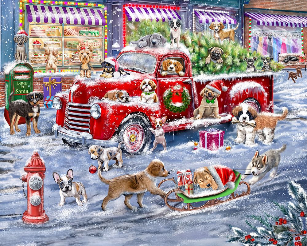 Christmas Puppies