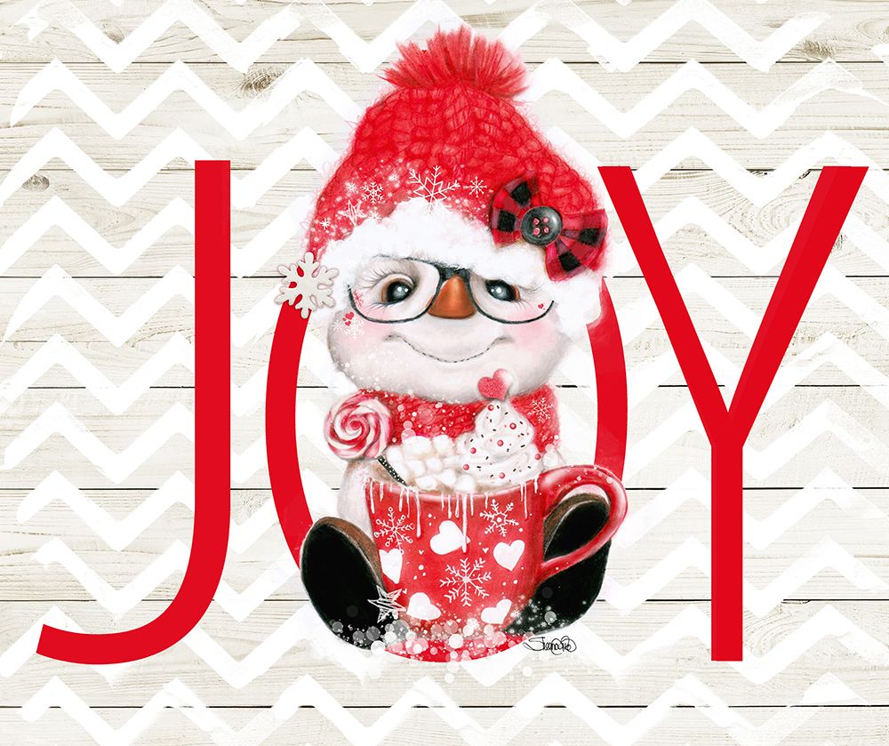 Peppermint Snowman - Joy