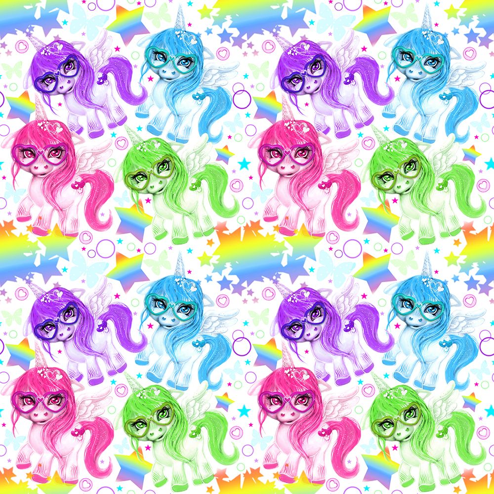 Rainbow CutieCorn Pattern