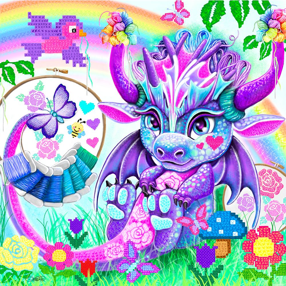 Hobby Dragonz Cross-stitch