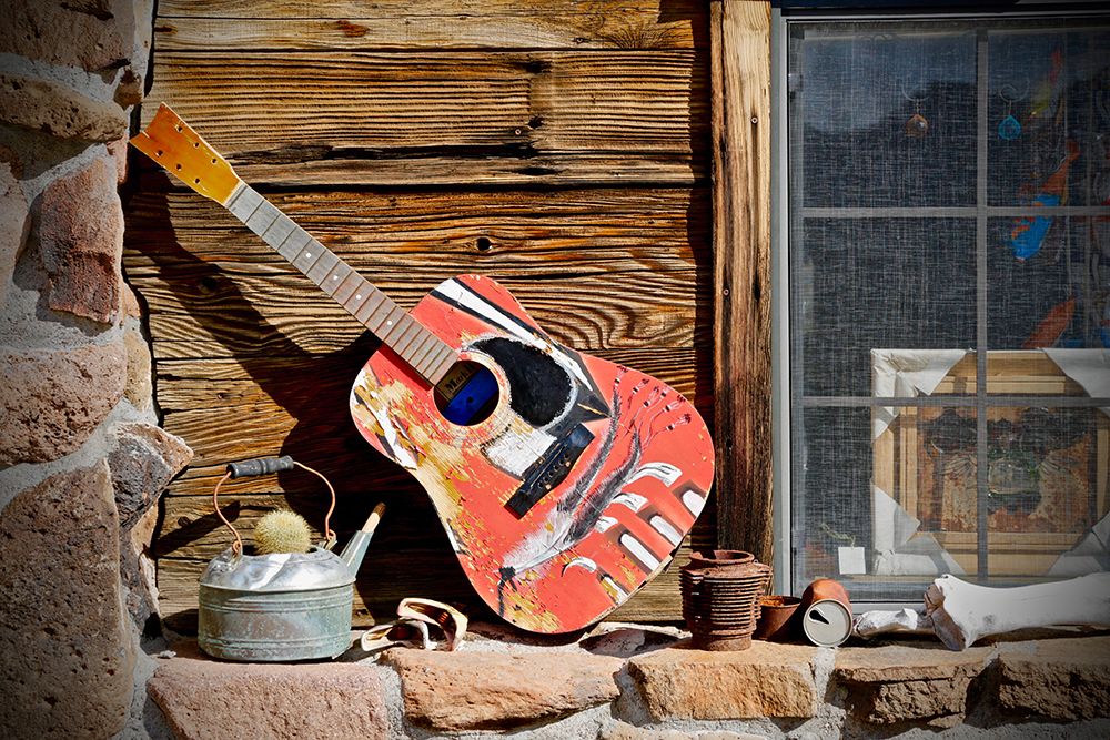 Guitar in the Window